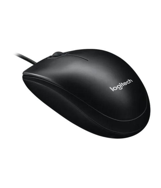 Ratón logitech m100/ hasta 1000 dpi/ negro