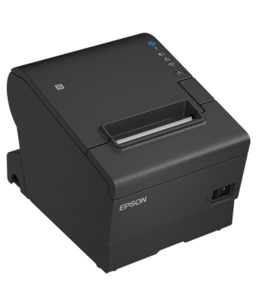 Impresora de tickets epson tm-t88 vii ps/ térmica/ ancho papel 80mm/ usb-ethernet/ negra