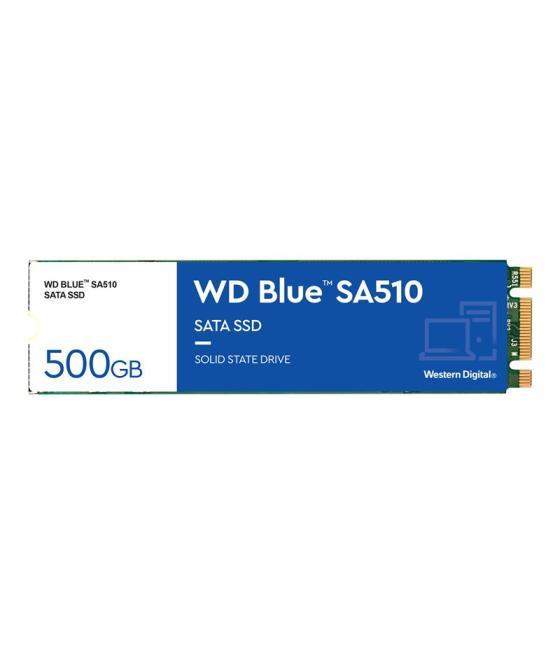 Disco m.2 sata3 500gb western digital blue sa510 (escritura 510mb/s) wds500g3b0b