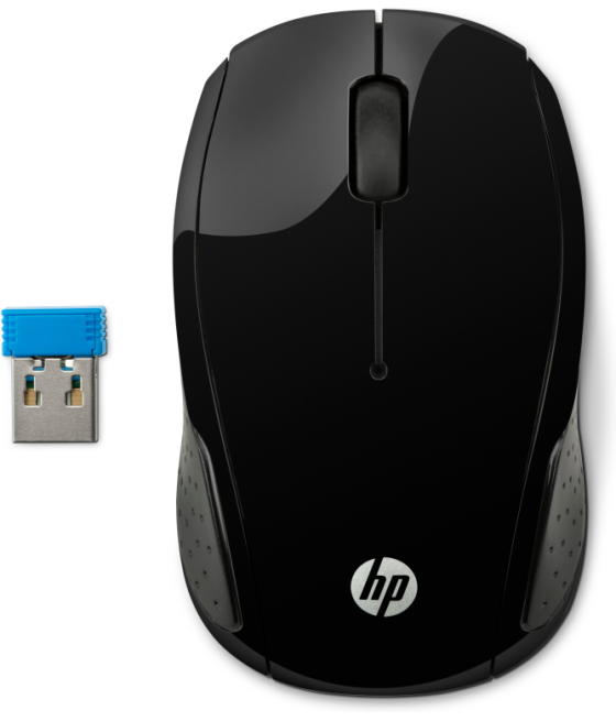 Raton inalambrico hp 200 negro