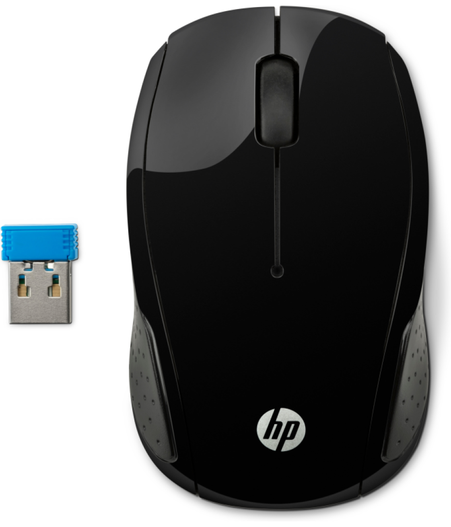 Raton inalambrico hp 200 negro