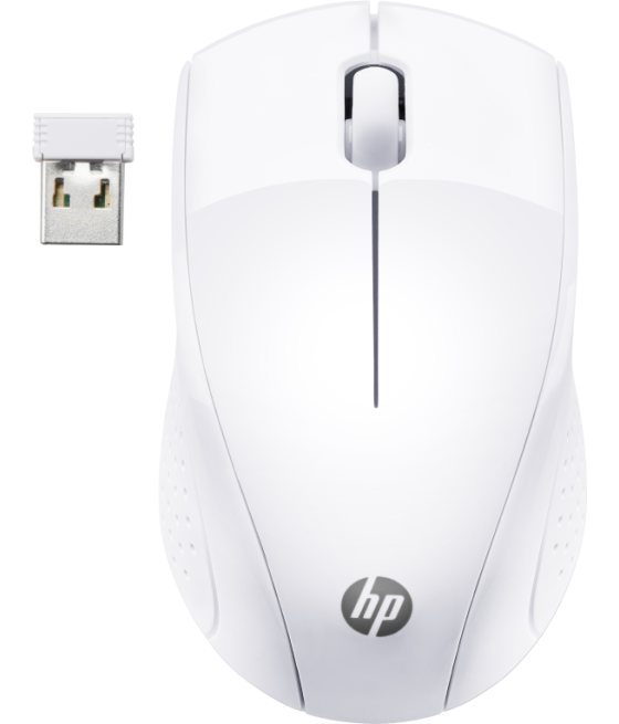 Raton inalambrico hp 220 blanco