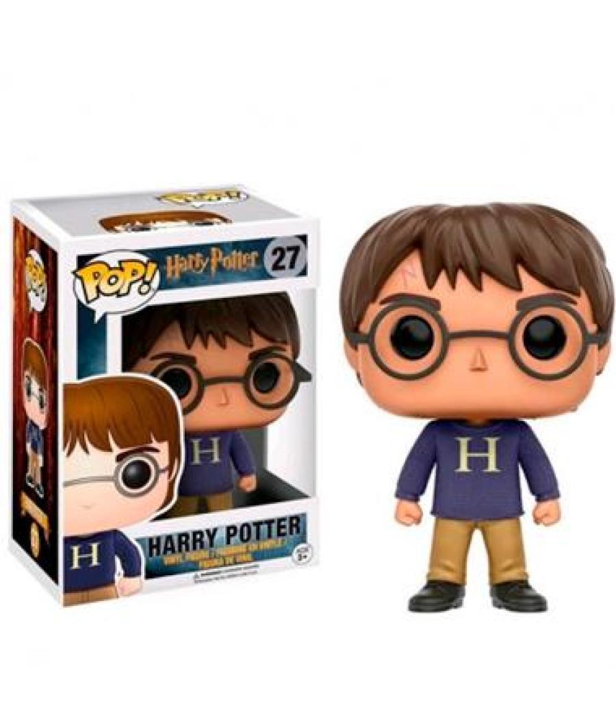 Funko pop harry potter harry potter con jersey con letra h nº 27 -caja original-