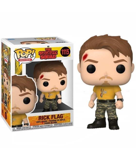 Funko pop dc comics escuadron suicida rick flag nº 1115 -caja original-