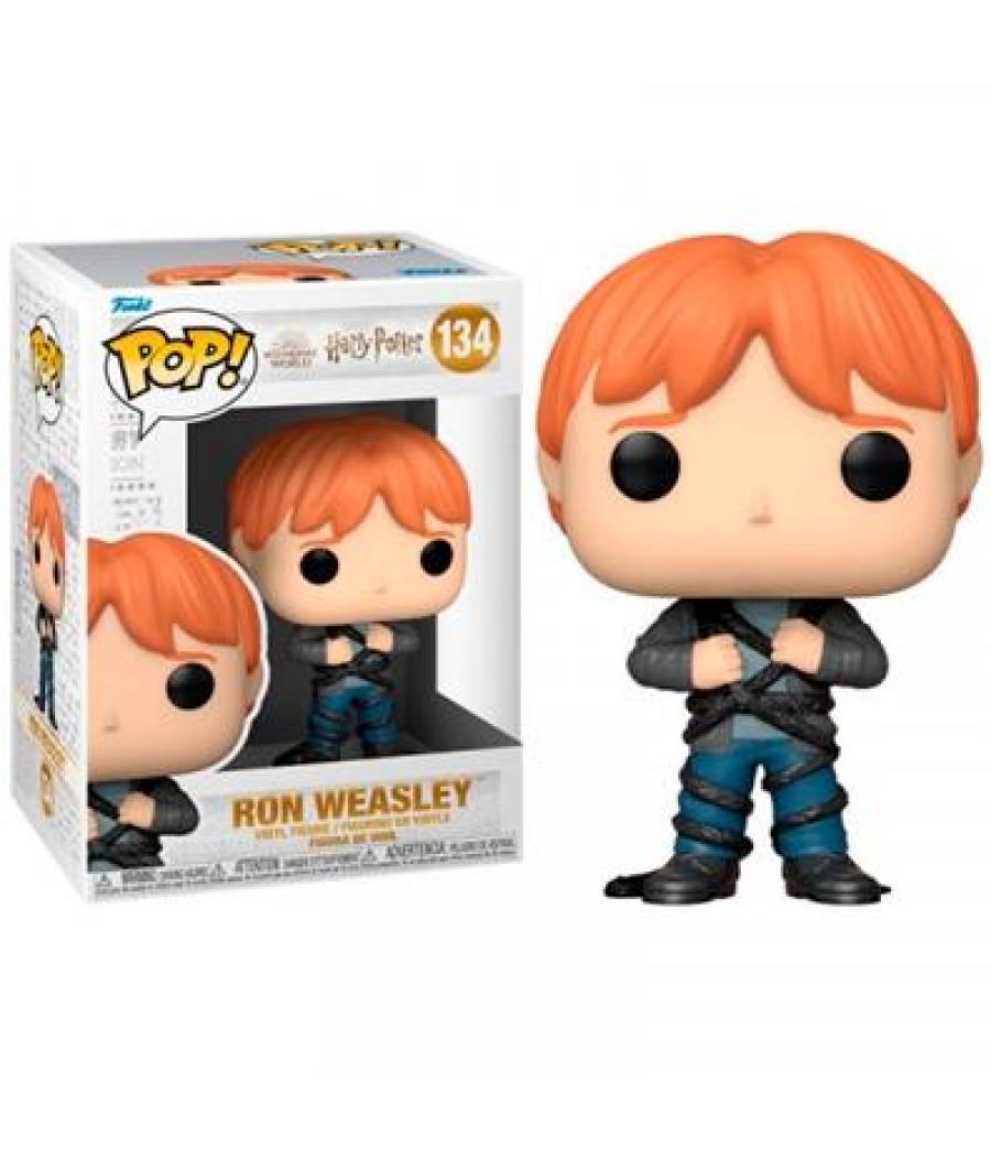 Funko pop harry potter ron weasly trampa piedra filosofal nº 134 -caja original-