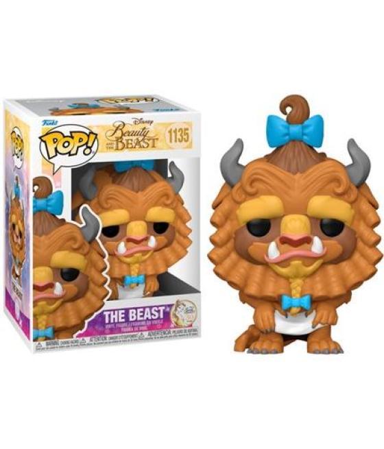 Funko pop disney la bella y la bestia bestia con rizos nº 1135 -caja original-