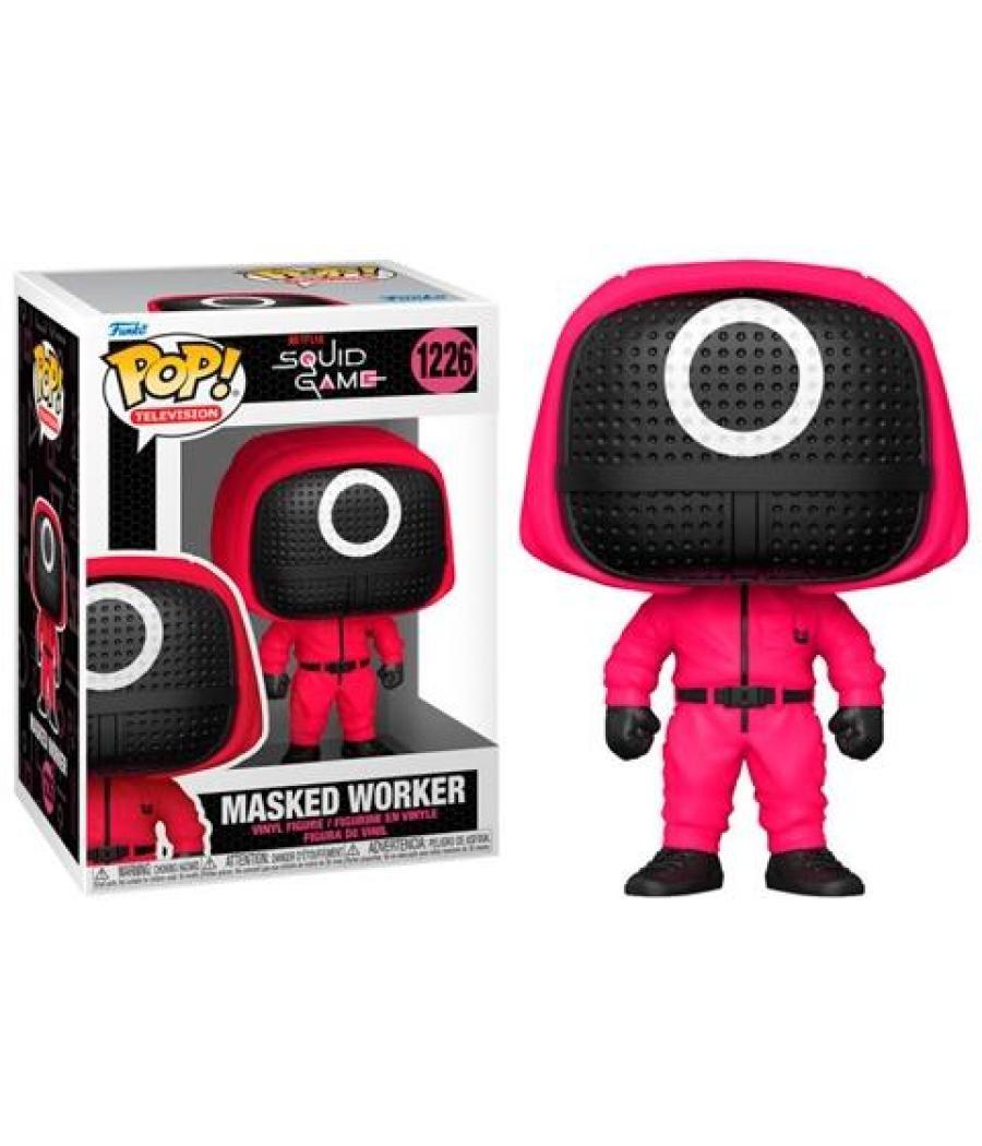 Funko pop series tv el juego del calamar soldado rojo mascara circulo nº 1226 -caja original-