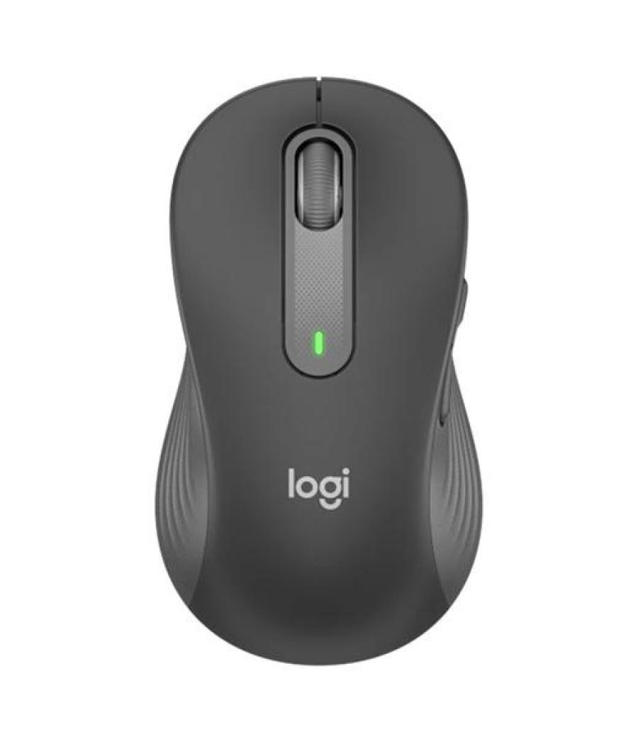 Logitech ratón m650 inalámbrico 2000ppp zurdo 5 botones negro