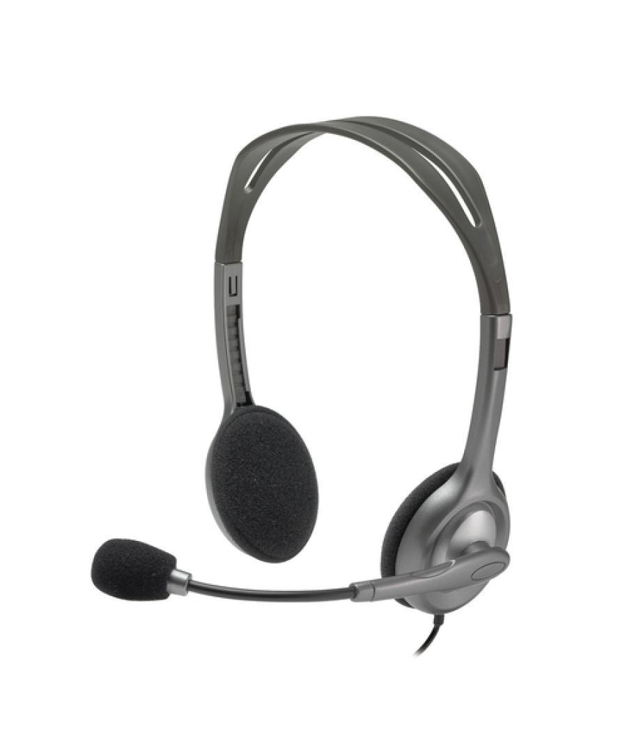 Logitech stereo headset h110 - casco con auriculares ( semiabierto )