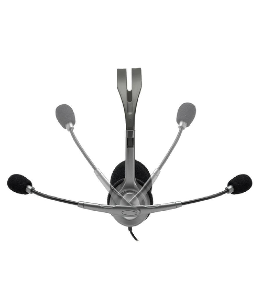 Logitech stereo headset h110 - casco con auriculares ( semiabierto )