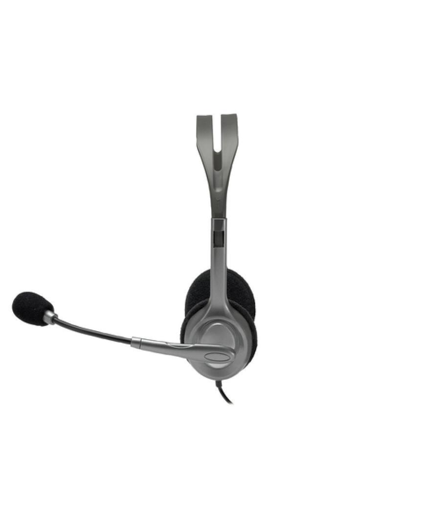 Logitech stereo headset h110 - casco con auriculares ( semiabierto )