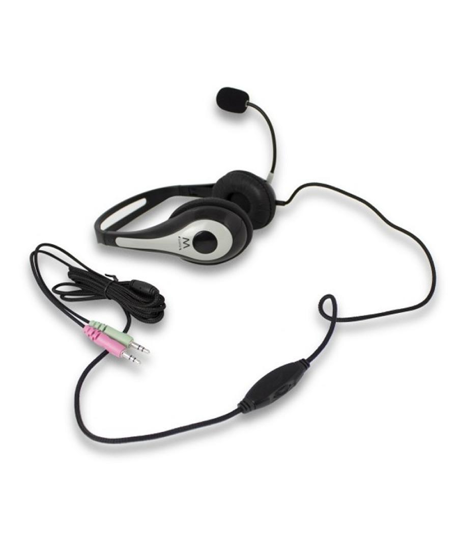 Ewent ew3562 auriculares + micrófono stéreo negro