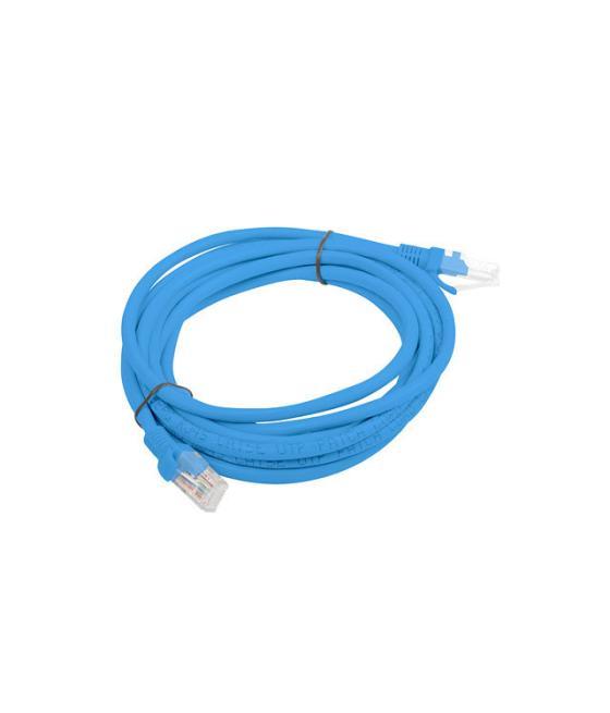 Latiguillo rj45 lanberg cat.6 utp 3m fluke passed azul