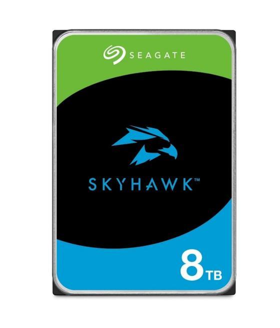 Disco duro interno hdd seagate skyhawk st8000vx010 8tb 3.5pulgadas - 256mb - sata