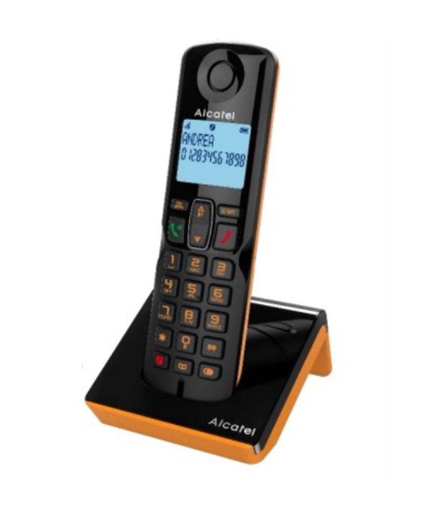 Telefono fijo inalambrico alcatel s280 ewe black - orange