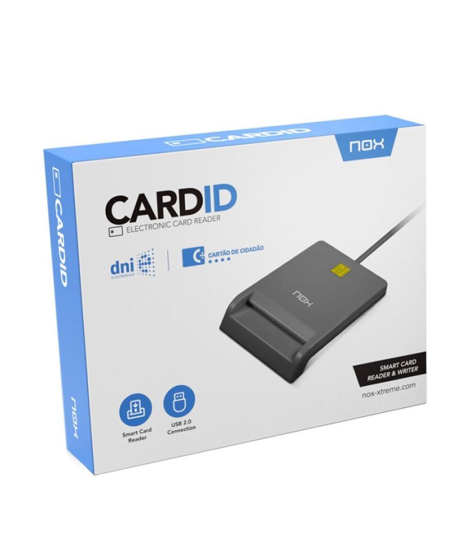 Lector de tarjeta nox nxlitecardid usb