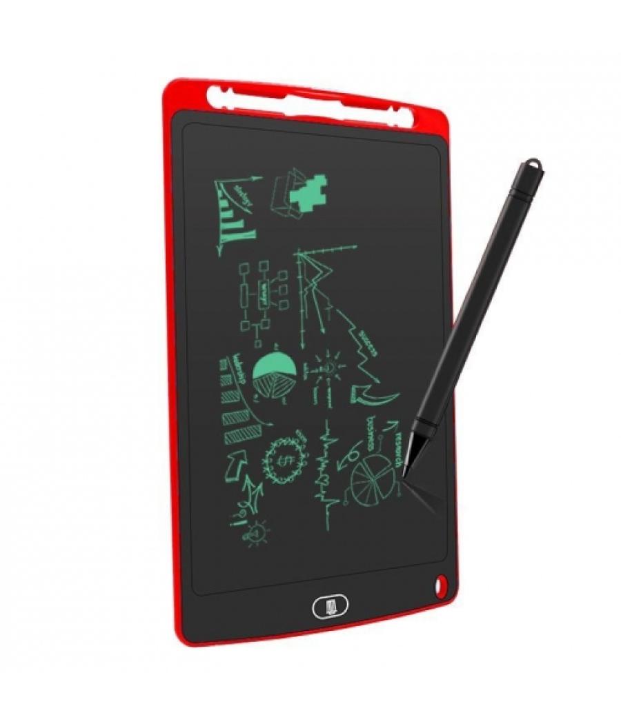 Pizarra digital leotec sketchboard ten lcd 8.5pulgadaspulgadas rojo