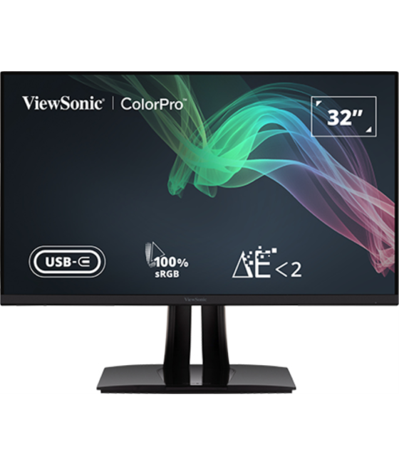 Monitor viewsonic 32" uhd ips led 2xhdmi dp-in dp-out usb-c rj45 ajustable