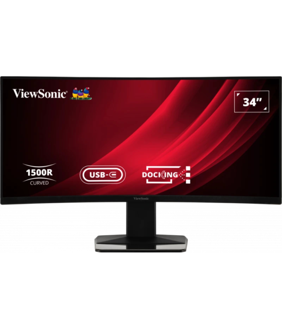 Monitor viewsonic 34" qhd curvo hdmi dp 65w usb-c usb rj45 multi ajus.altura