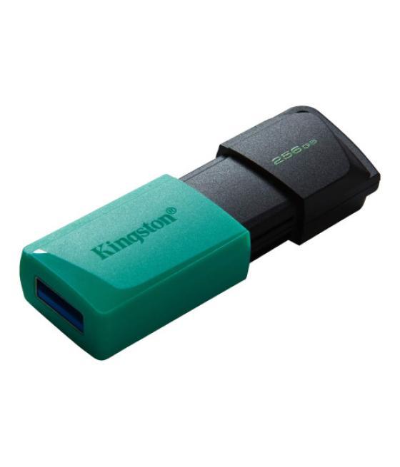 Kingston technology datatraveler exodia m unidad flash usb 256 gb usb tipo a 3.2 gen 1 (3.1 gen 1) negro, turquesa