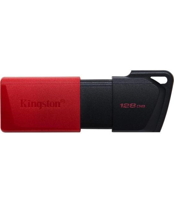 Kingston 128gb usb3.2 gen1 datatraveler exodia m (black + red)