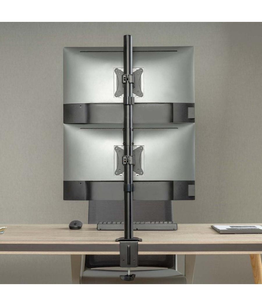 Soporte para 2 monitores o tv aisens dt32tsr-229/ hasta 9kg