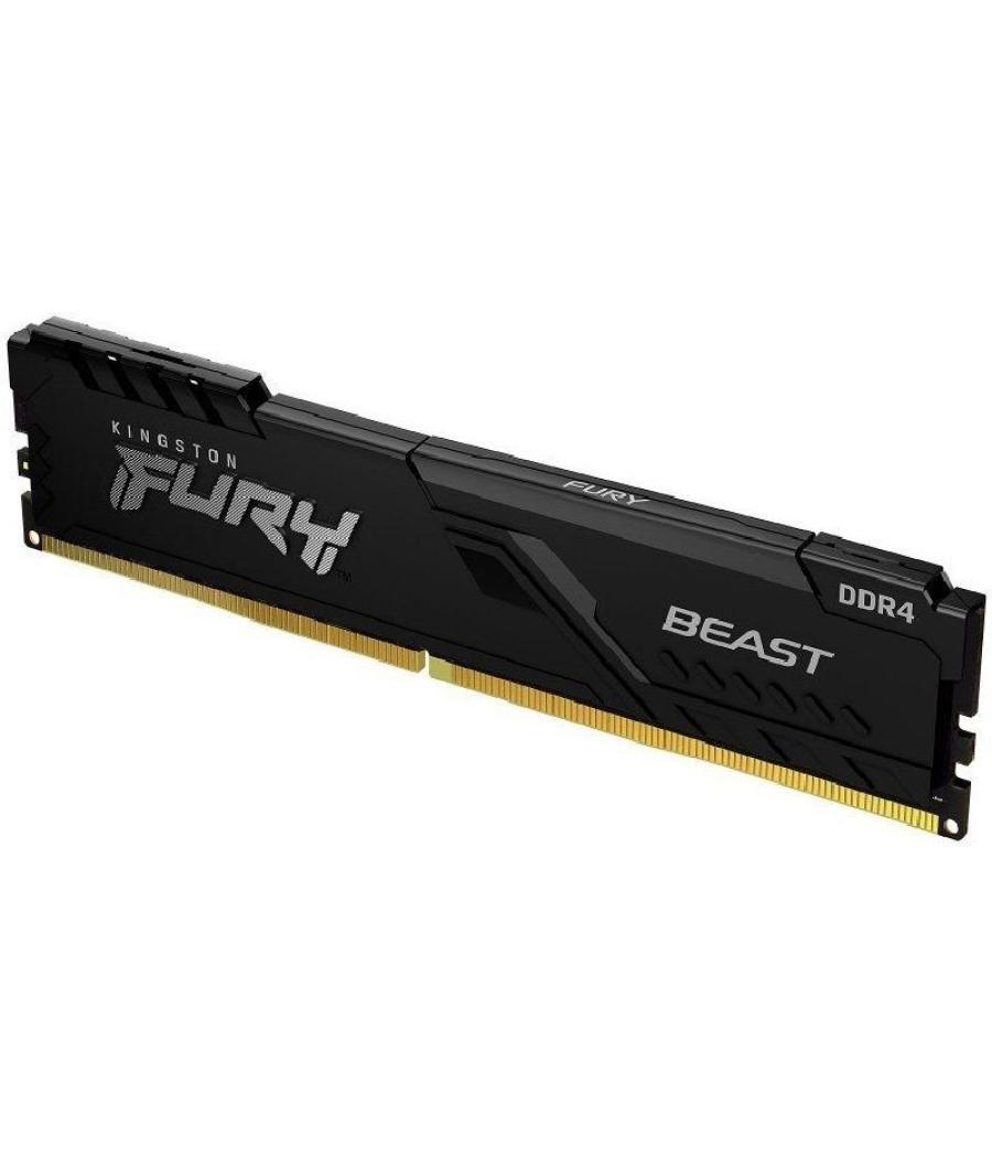 Memoria ram kingston fury beast 32gb/ ddr4/ 2666mhz/ 1.2v/ cl16/ dimm