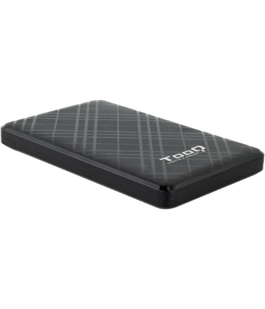 Caja externa para disco duro de 2.5' tooq tqe-2500b/ usb 3.1/ sin tornillos