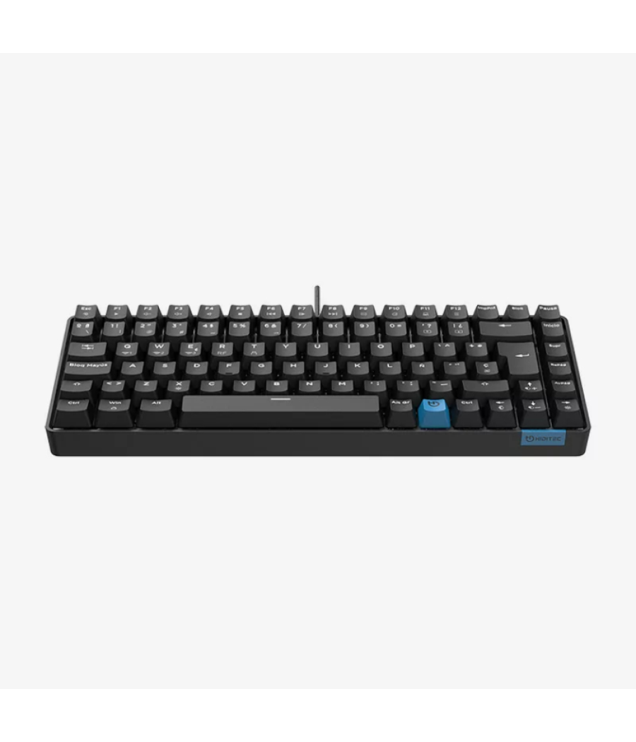 Teclado gaming hiditec gm1k switches gateron red