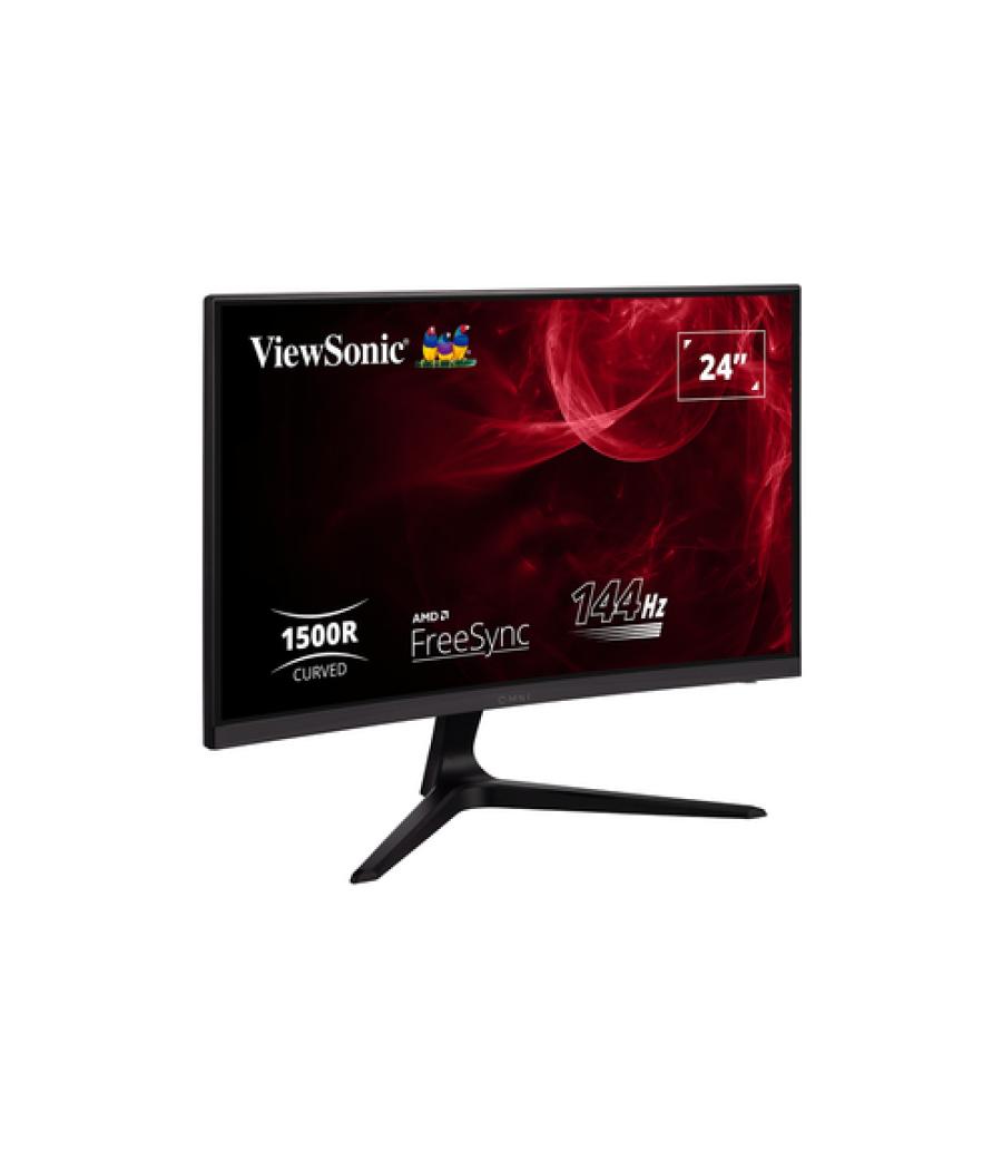 Viewsonic VX Series VX2418C pantalla para PC 61 cm (24") 1920 x 1080 Pixeles LCD Negro