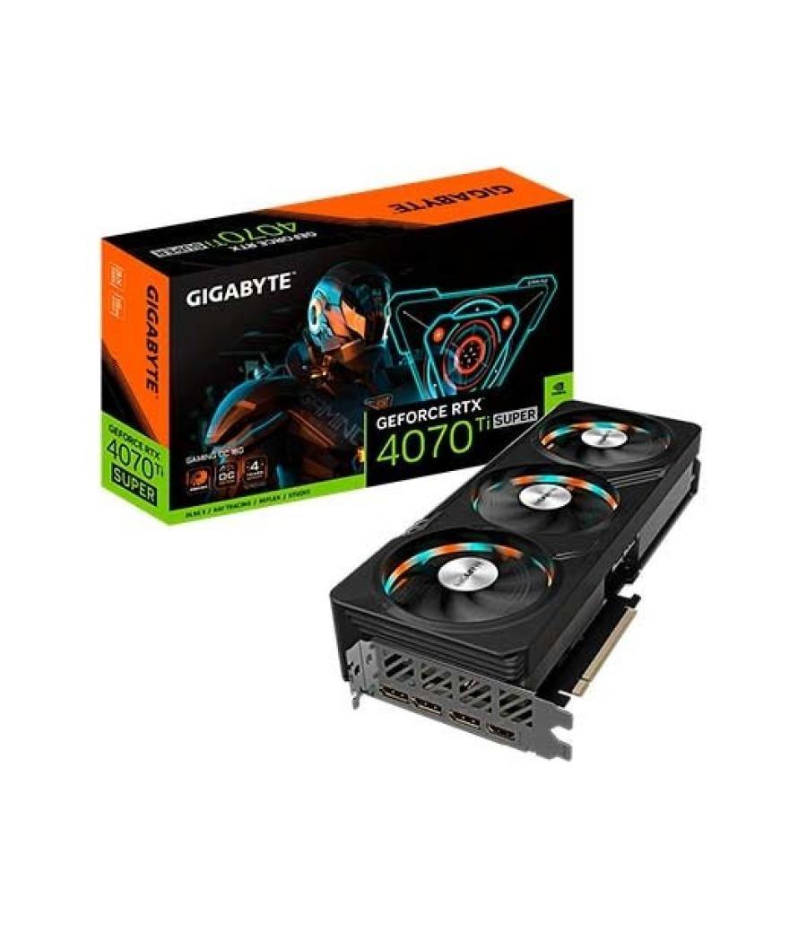 Tarjeta gráfica gigabyte rtx 4070 ti super gaming oc 16gb