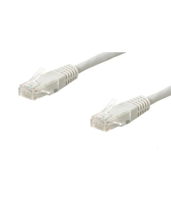 Cable de red utp phasak cat. 6 cu 0.25 m. gris