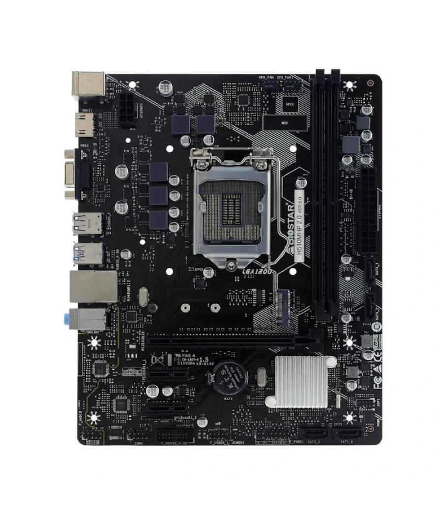 Biostar placa base h510mhp 2.0 matx lga1200