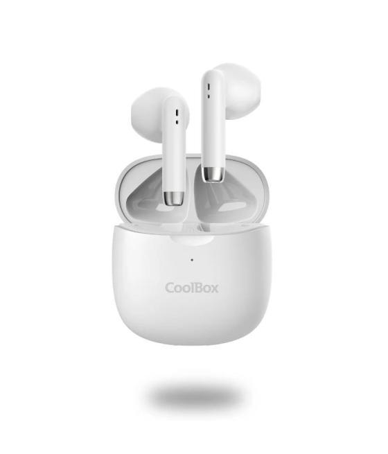 Coolbox auriculares bt tws-01 manos libres