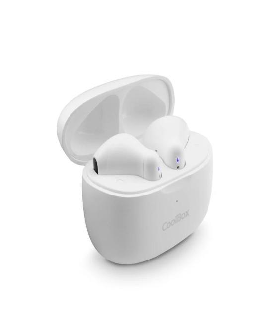 Coolbox auriculares bt tws-01 manos libres