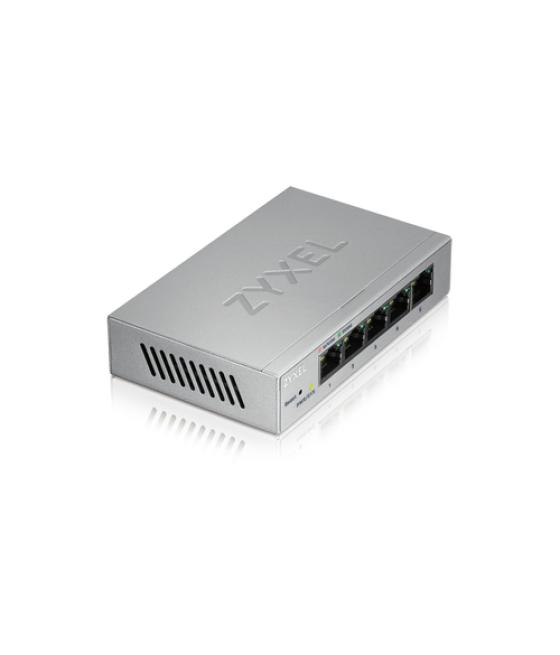 Zyxel GS1200-5 Gestionado Gigabit Ethernet (10/100/1000) Plata
