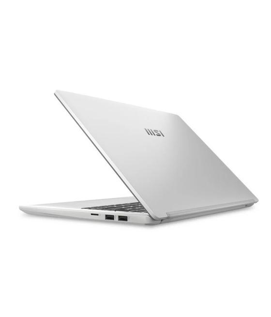 Portatil msi modern 14 c12m - 076es urban silver i7 - 1255u - 16gb - ssd 512gb - 14pulgadas fhd - w11hp