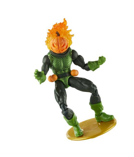 Figura hasbro marvel comics spiderman jack o'lantern