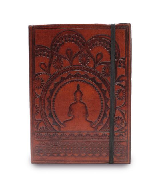 Cuaderno pequeño con elástico - Mandala tibetano