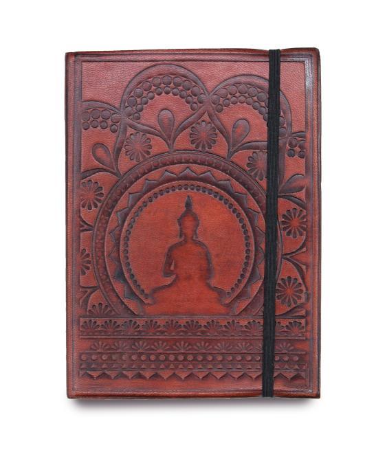 Cuaderno pequeño con elástico - Mandala tibetano