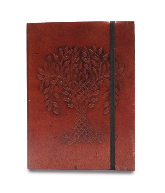 Cuaderno pequeño con elástico - Árbol de la vida