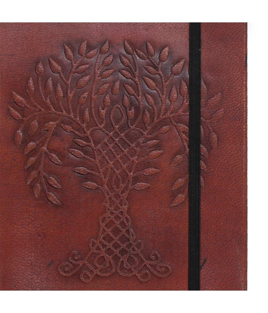 Cuaderno pequeño con elástico - Árbol de la vida