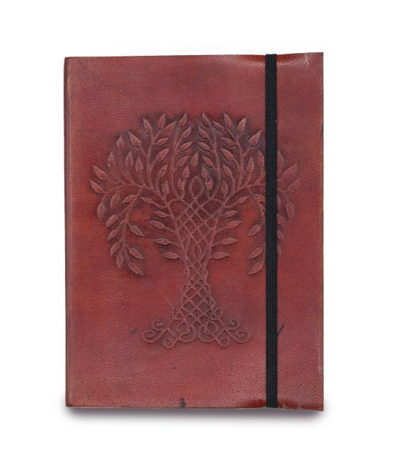 Cuaderno pequeño con elástico - Árbol de la vida