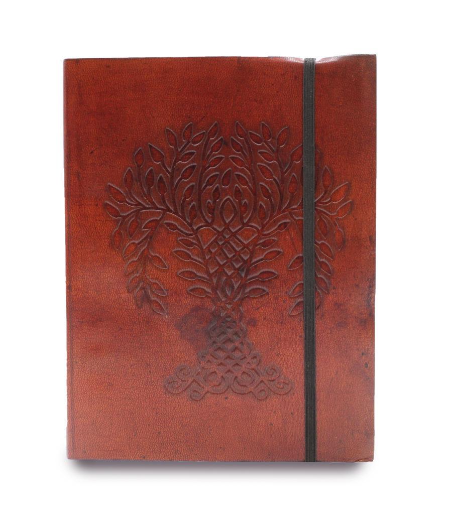 Cuaderno mediano con elástico - Árbol de la vida