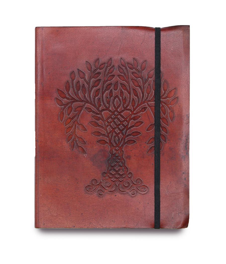 Cuaderno mediano con elástico - Árbol de la vida