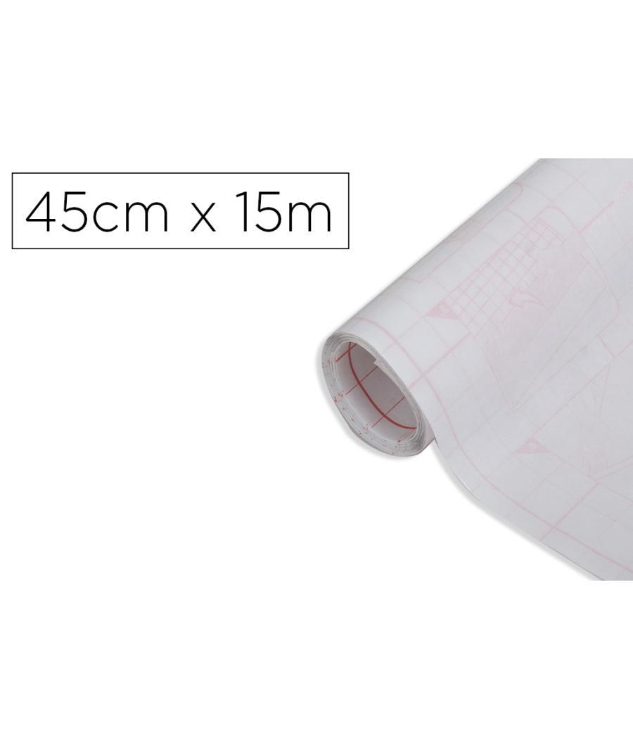 Rollo adhesivo d-c-fix transparente ancho 45 cm largo 15 mt
