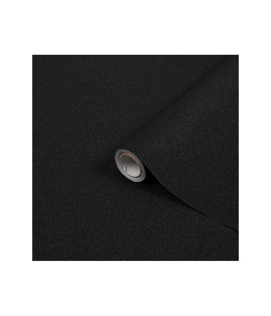 Rollo adhesivo d-c-fix negro metal brillo ancho 45 cm largo 1,5 mt