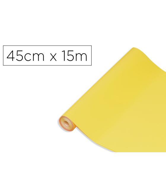 Rollo adhesivo d-c-fix amarillo lima ancho 45 cm largo 15 mt