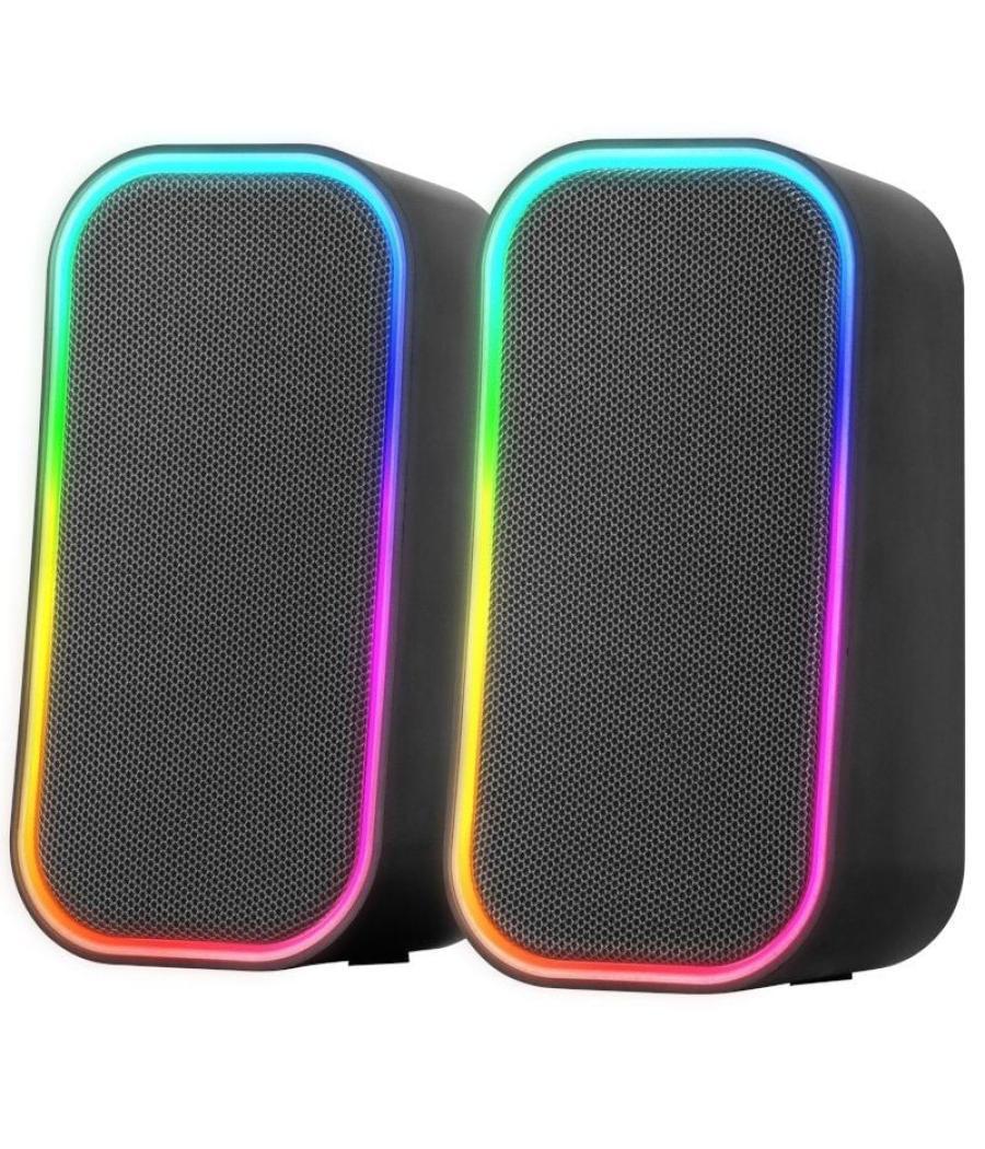 Altavoces con bluetooth mars gaming ms-om/ 20w/ 2.0