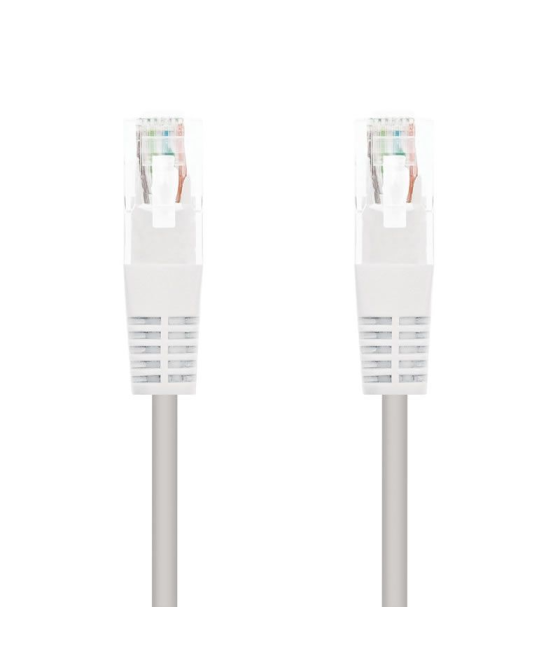 Cable de red rj45 utp nanocable 10.20.0110-w cat.5/ 10m/ blanco